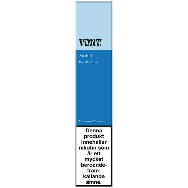 Vont Nova Malmö 20mg-e-cigg-Tobax
