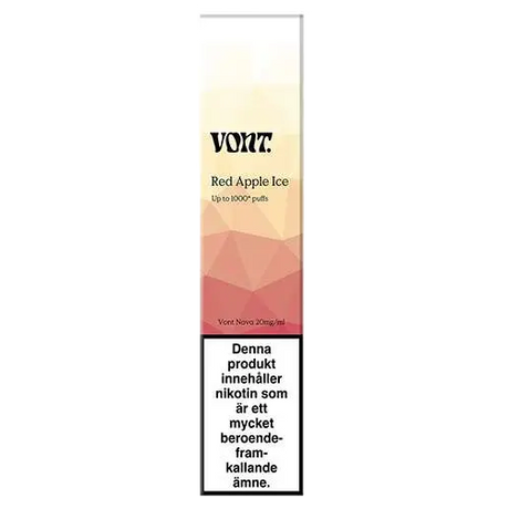 Vont Nova Red Apple Ice 20mg-E-cigg-Tobax