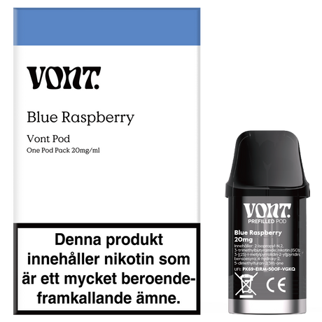 Vont Pod Blue Raspberry 