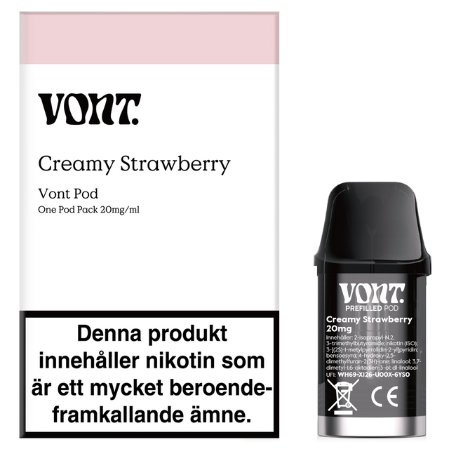 Vont Pod Creamy Strawberry