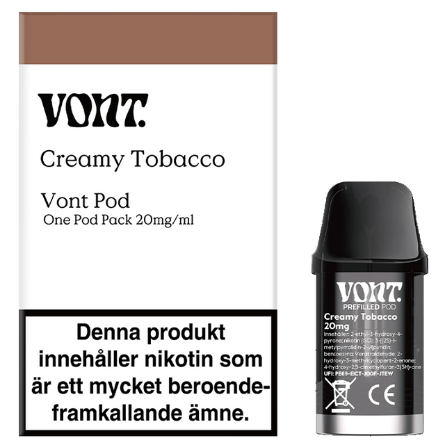 Vont Pod Creamy Tobacco