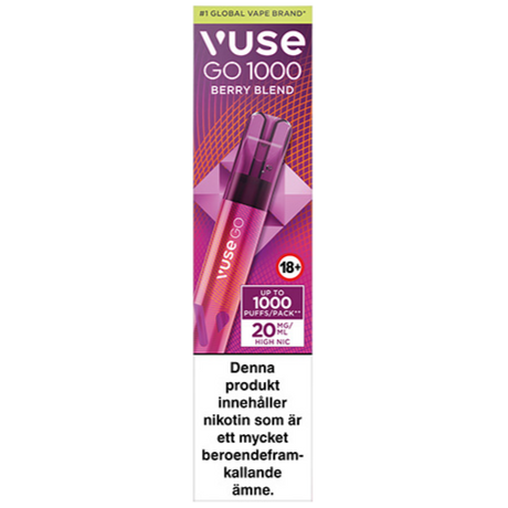Vuse Go 1000 Berry Blend 20mg-e-cigg-Tobax