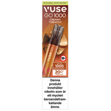 Vuse Go 1000 Creamy Tobacco 20mg-e-cigg-Tobax