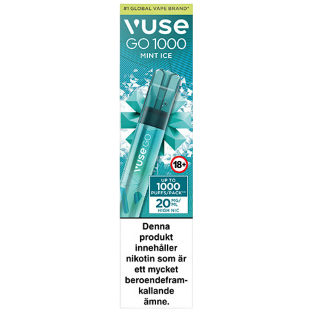 Vuse Go 1000 Mint Ice 20mg-e-cigg-Tobax