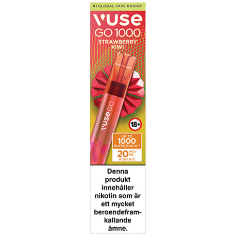 Vuse Go 1000 Strawberry Kiwi 20mg-e-cigg-Tobax