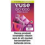 Vuse Go Box 1000 Berry Blend 20mg