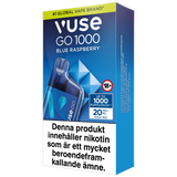 Vuse Go Box 1000 Blue Raspberry 20mg-e-cigg-Tobax