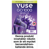 Vuse Go Box 1000 Grape Ice 10mg