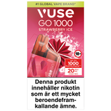 Vuse Go Box 1000 Strawberry Ice 20mg