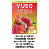 Vuse Go Box 1000 Strawberry Kiwi 20mg