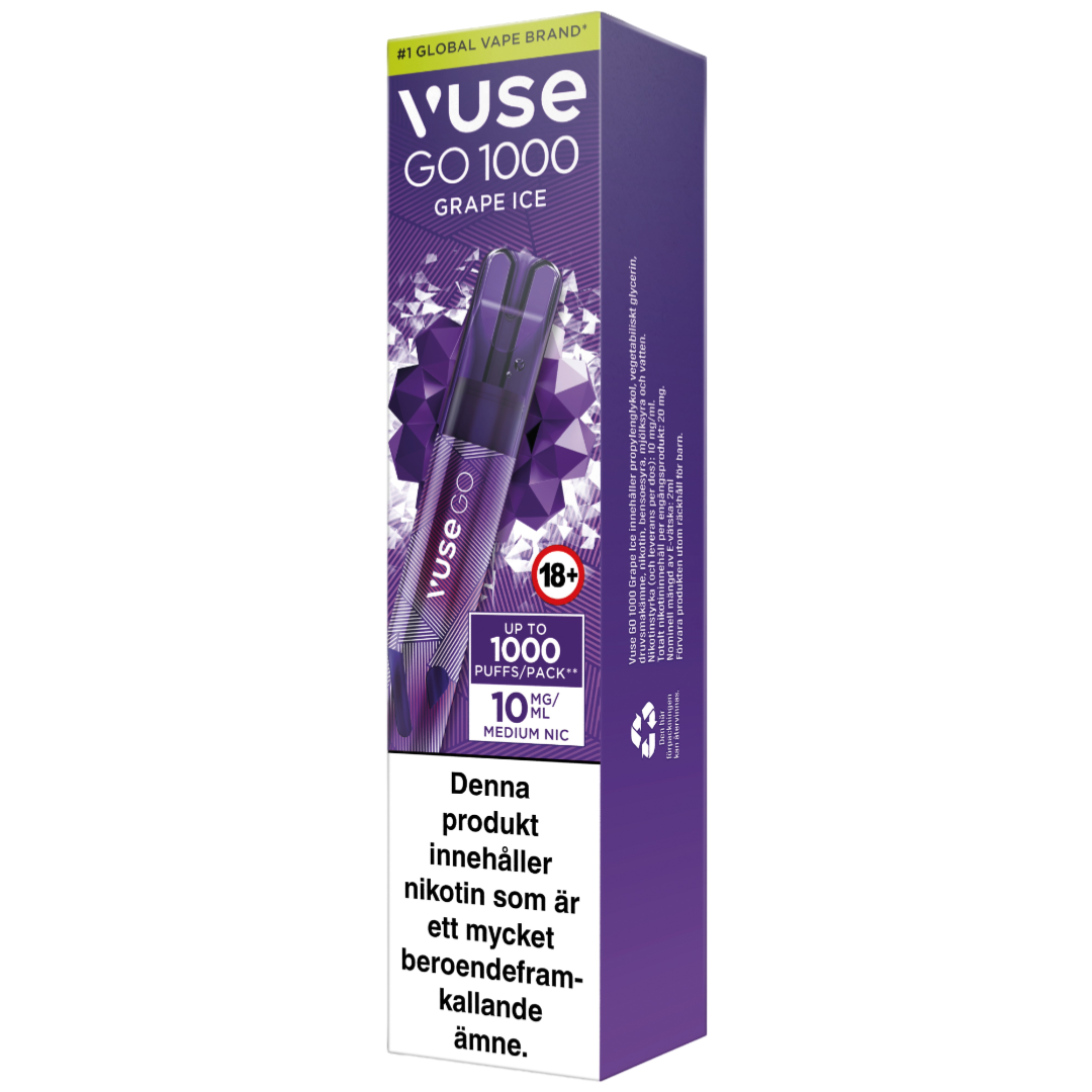 Vuse Go Pen 1000 Grape Ice 10mg