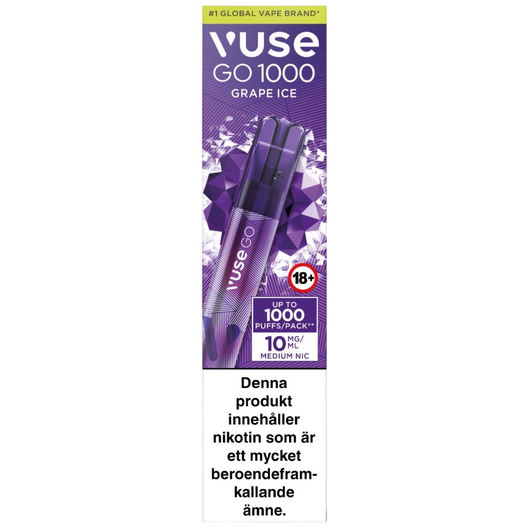 Vuse Go Pen 1000 Grape Ice 10mg