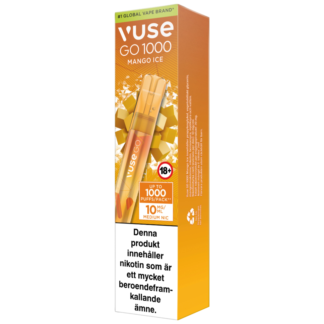 Vuse Go Pen 1000 Mango Ice 10mg