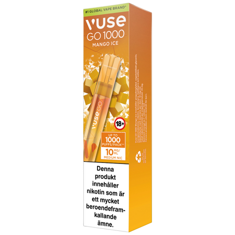 Vuse Go Pen 1000 Mango Ice 10mg