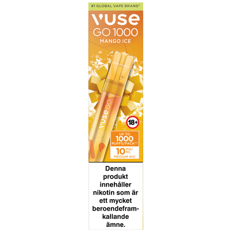 Vuse Go Pen 1000 Mango Ice 10mg