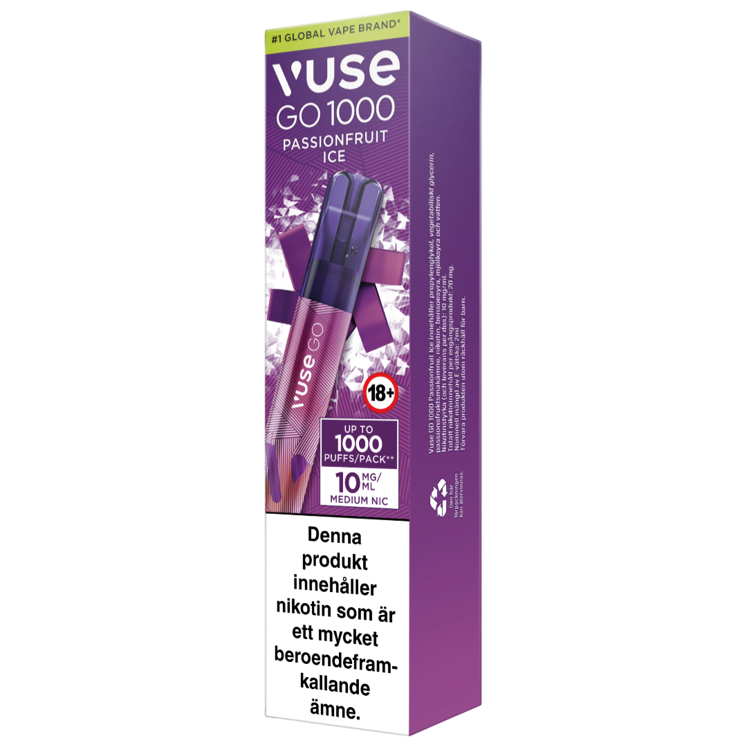 Vuse Go Pen 1000 Passionfruit Ice 10mg