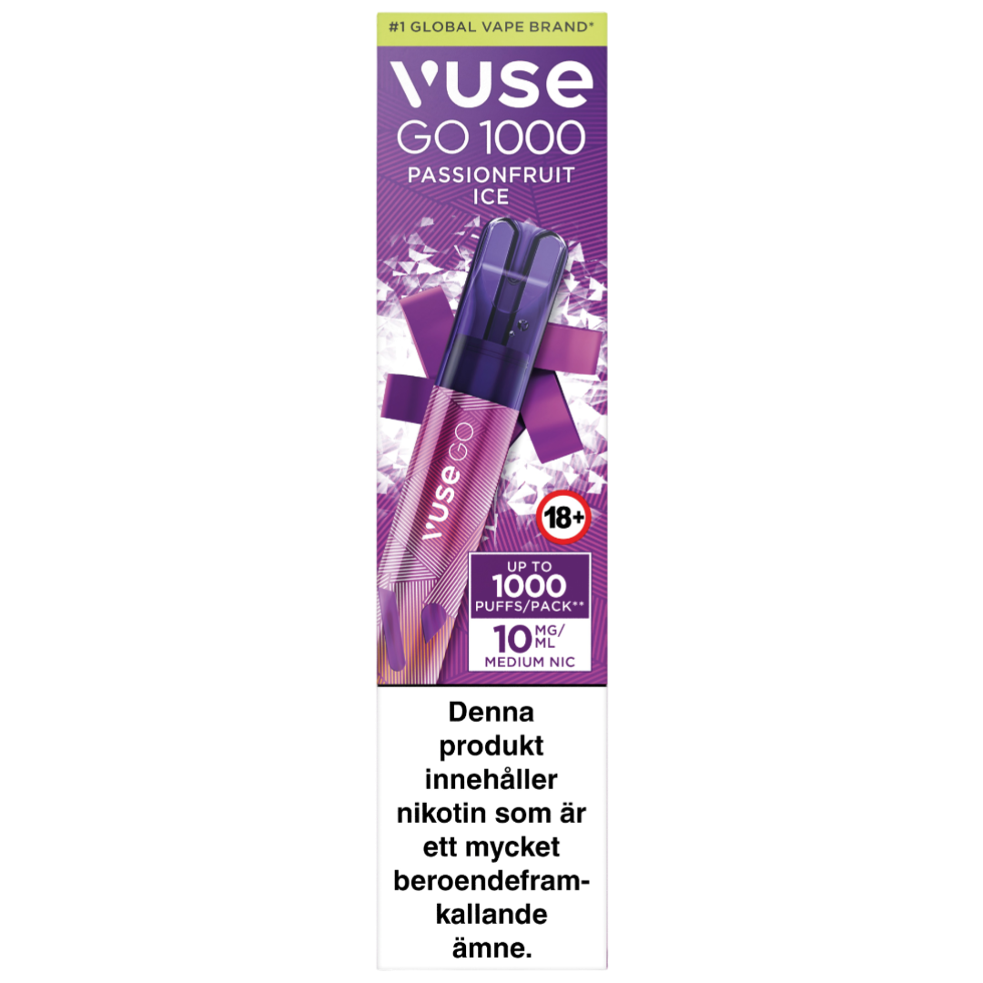 Vuse Go Pen 1000 Passionfruit Ice 10mg