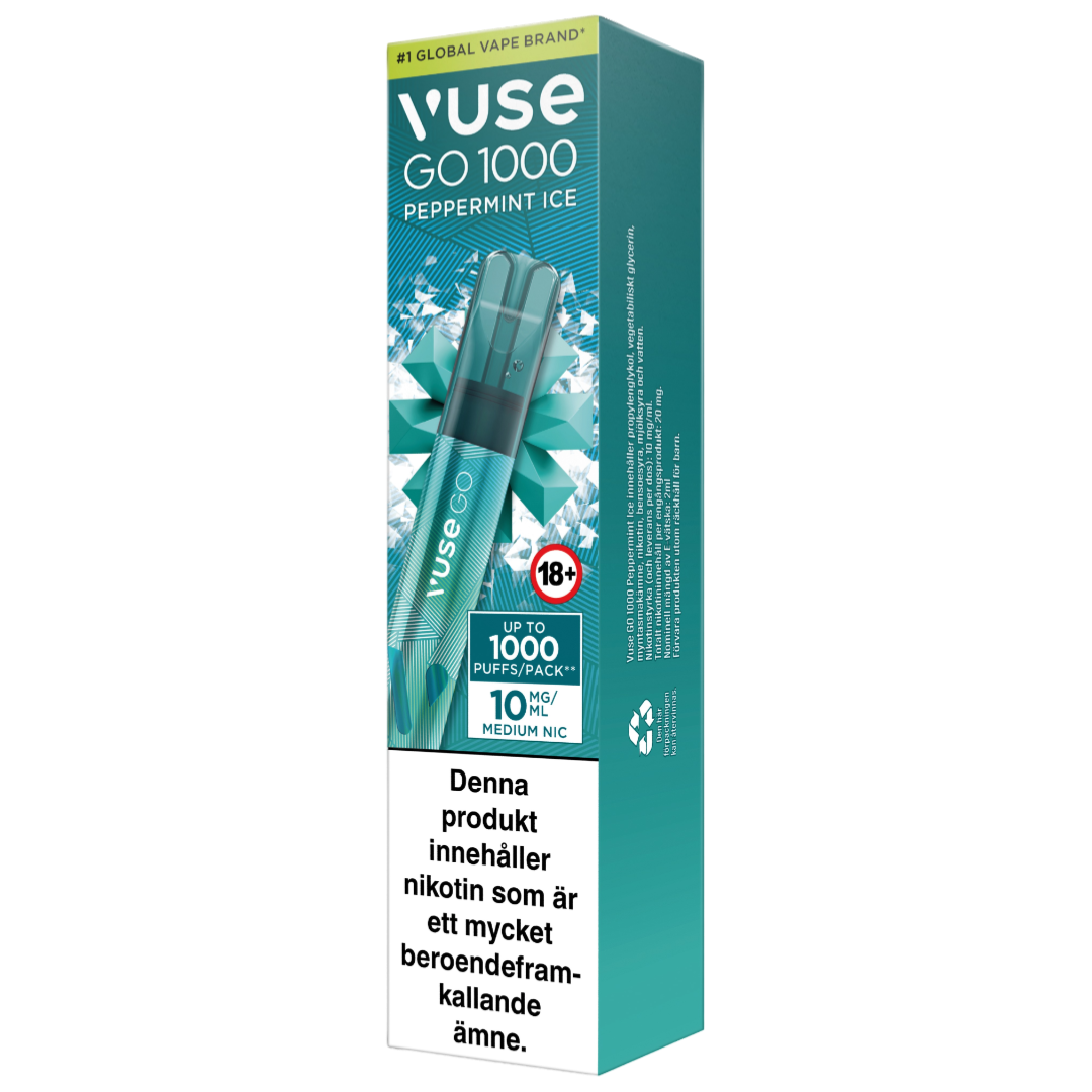 Vuse Go Pen 1000 Peppermint Ice 10mg