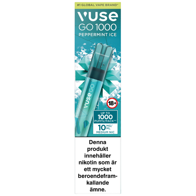 Vuse Go Pen 1000 Peppermint Ice 10mg