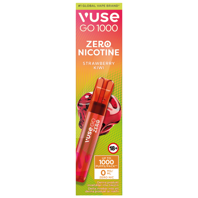 Vuse Go Pen 1000 Strawberry Kiwi 0mg