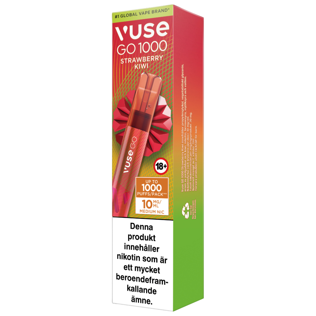 Vuse Go Pen 1000 Strawberry Kiwi 10mg 