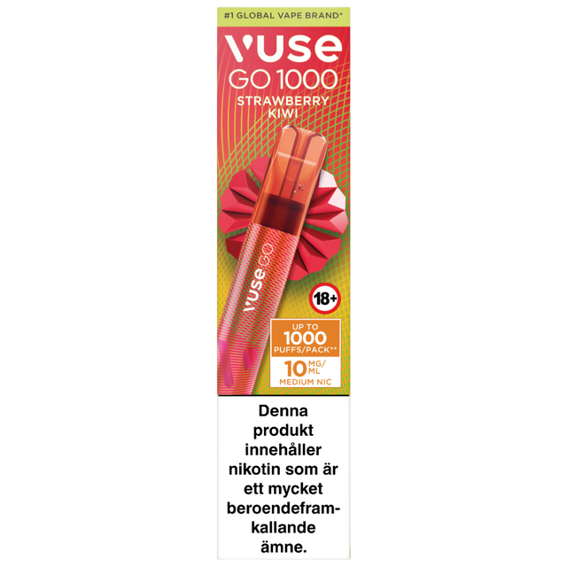 Vuse Go Pen 1000 Strawberry Kiwi 10mg