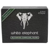 White Elephant Pipfilter 9mm 40-Pack-Tobax
