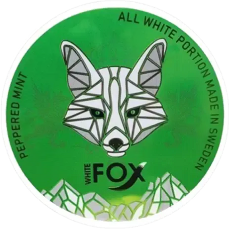 White Fox Peppered Mint-Nikotinposer-Tobax