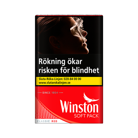 Winston Classic Soft Pack-Cigaretter-Tobax