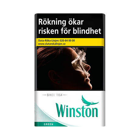 Winston Green-Cigaretter-Tobax