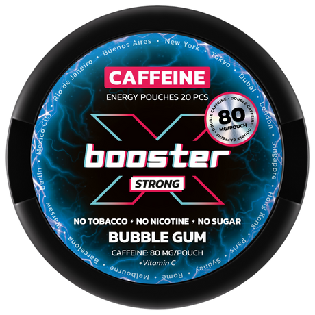X Booster Bubblegum-Nikotinfritt Snus-Tobax