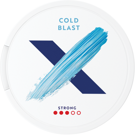 X Cold Blast Strong-Nikotinposer-Tobax