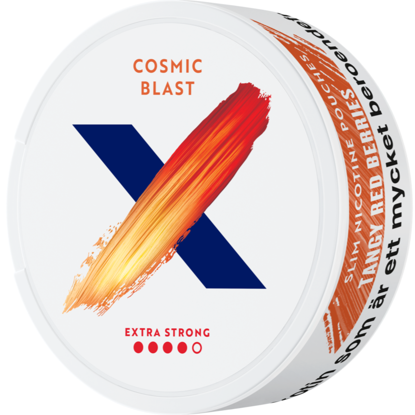 X Cosmic Blast Extra Strong-Nikotinposer-Tobax
