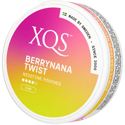 XQS Berrynana Twist Strong-Nikotinposer-Tobax