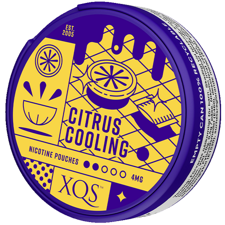 XQS Citrus Cooling 4mg Side