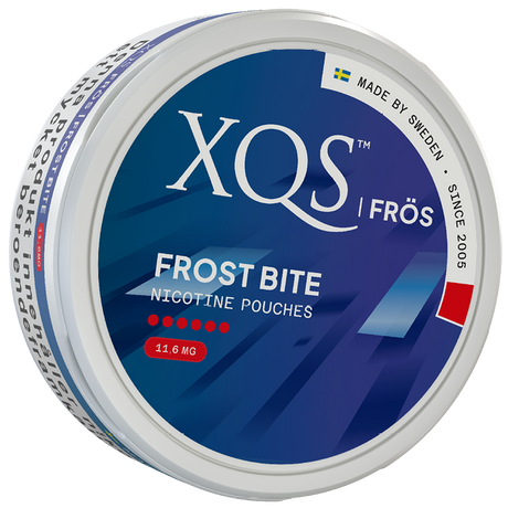 XQS Frös Frost Bite 11,6mg-Nikotinposer-Tobax