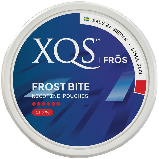 XQS Frös Frost Bite 11,6mg-Nikotinposer-Tobax