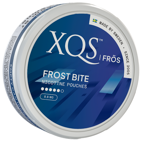 XQS Frös Frost Bite 8,8mg-Nikotinposer-Tobax