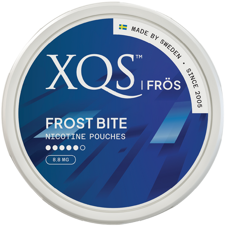 XQS Frös Frost Bite 8,8mg-Nikotinposer-Tobax