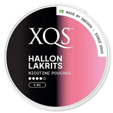 XQS Hallon Lakrtis Strong-Nikotinposer-Tobax