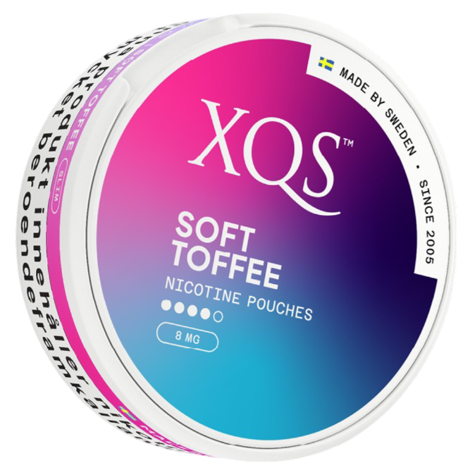 XQS Soft Toffee Strong-Nikotinposer-Tobax