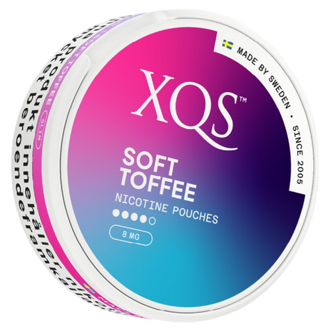 XQS Soft Toffee Strong-Nikotinposer-Tobax