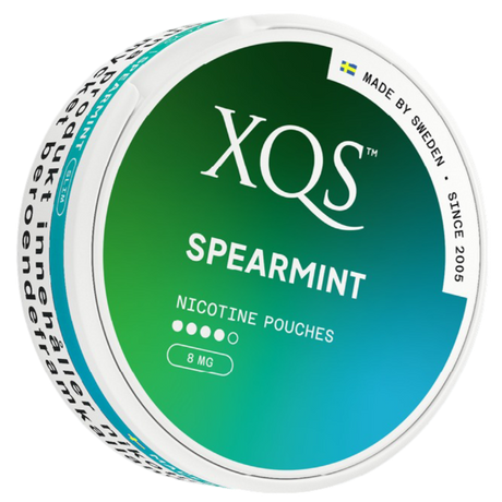 XQS Wintergreen Strong-Nikotinposer-Tobax
