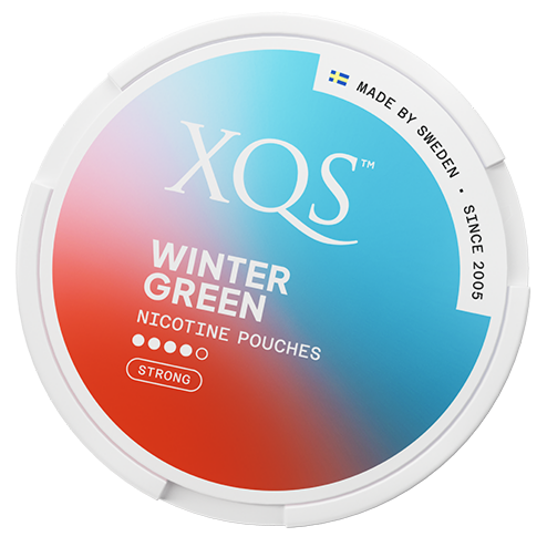 XQS Wintergreen Strong-Nikotinposer-Tobax