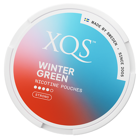 XQS Wintergreen Strong-Nikotinposer-Tobax
