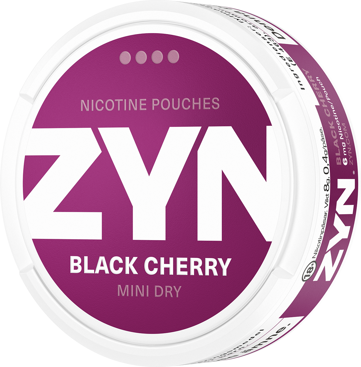 ZYN Black Cherry Mini Dry S4