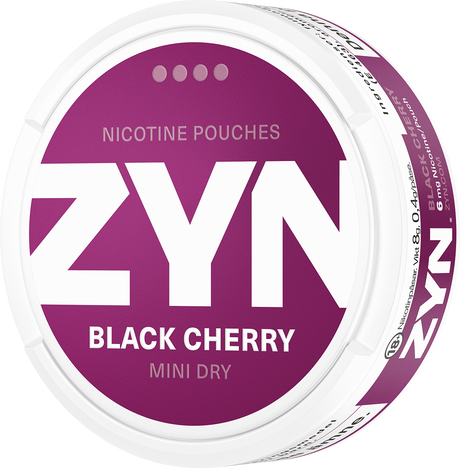 ZYN Black Cherry Mini Dry S4