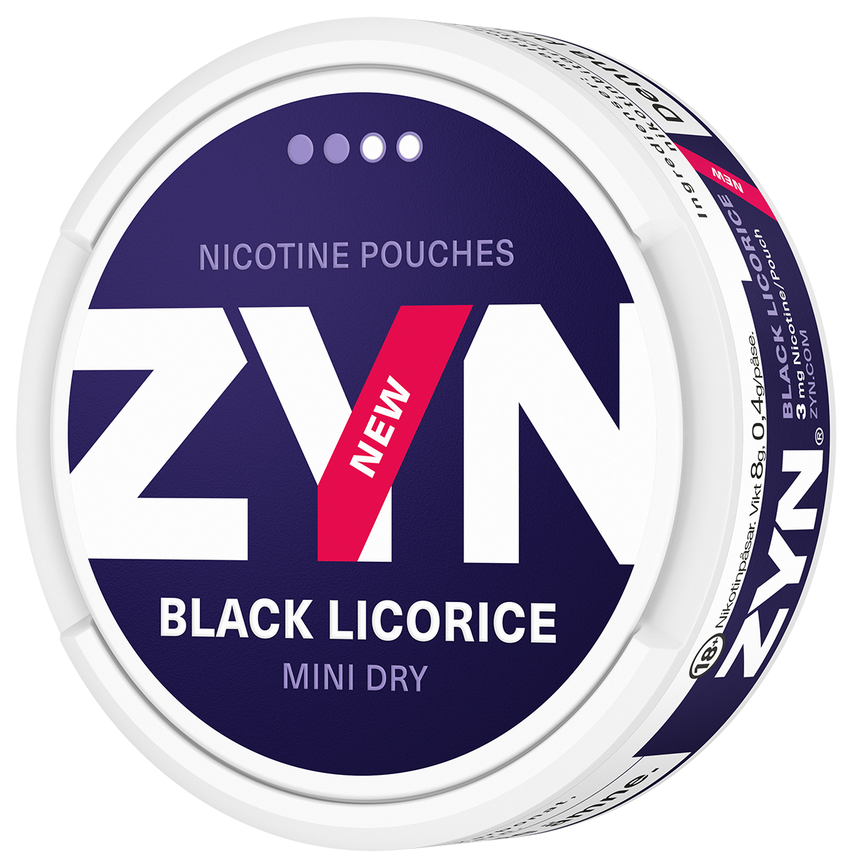 ZYN Black Licorice Mini Dry S2