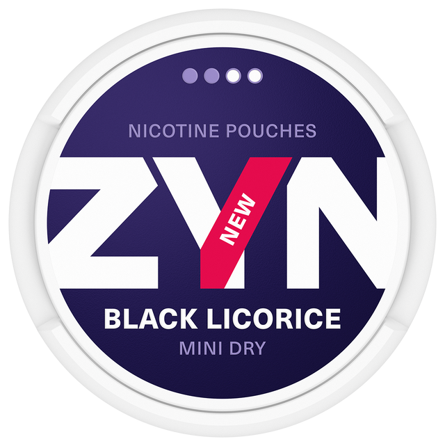 ZYN Black Licorice Mini Dry S2