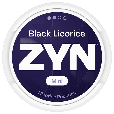 ZYN Black Licorice Mini S2-Nikotinposer-Tobax